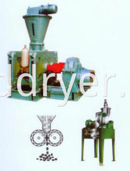 Low Power Fertilizers Double Roller Granulator Equipment